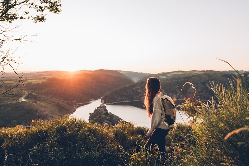 vue sur les Gorges de la Loire